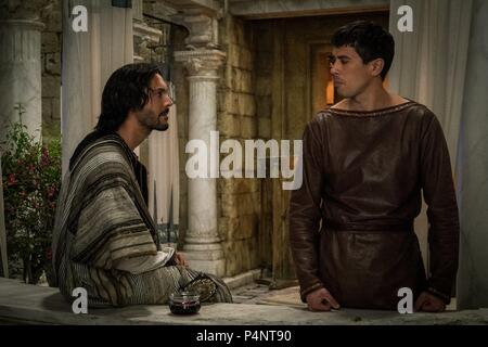 Original Film Titel: BEN-HUR. Englischer Titel: BEN-HUR. Regisseur: Timur Bekmambetov. Jahr: 2016. Stars: Jack HUSTON; TOBY KEBBELL. Credit: FILMPRODUKTION BERATER/METRO- GOLDWYN Mayer/PARAMOUNT/Album Stockfoto