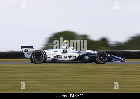 Elkhart Lake, Wisconsin, USA. 22. Juni, 2018. MAX CHILTON (59) von England zu dem Titel für die KOHLER Grand Prix auf Road America in Elkhart Lake, Wisconsin zu üben. Credit: Justin R. Noe Asp Inc/ASP/ZUMA Draht/Alamy leben Nachrichten Stockfoto