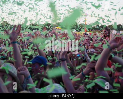 Seehafen in der Nähe, Newport, Isle of Wight 22. Jun 2018. Credit: amylaura/Alamy Live News Credit: Amy Deats/Alamy leben Nachrichten Stockfoto