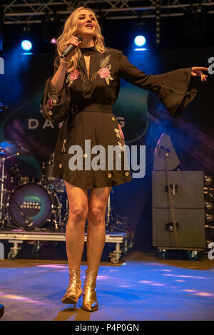 Tunbridge Wells, UK. 22. Juni, 2018 Sarah Liebling Tag einer an die Schwarze Hirsche Festival, eridge Park, Kent GROSSBRITANNIEN. © Jason Richardson/Alamy leben Nachrichten Stockfoto