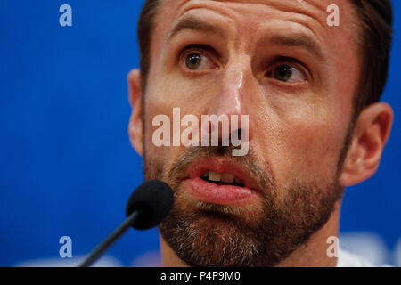 Nischni Nowgorod, Russland. 23. Juni 2018. X Während einer England Pressekonferenz vor dem 2018 FIFA World Cup Gruppe G gegen Panama, in Nizhny Novgorod Stadion am 23. Juni 2018 in Nischni Nowgorod, Russland. (Foto von Daniel Chesterton/phcimages.com) Credit: PHC Images/Alamy leben Nachrichten Stockfoto