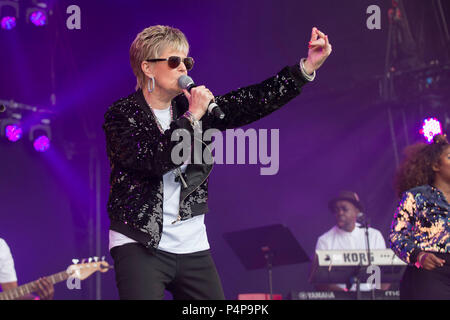 Edinburgh, Großbritannien. 23. Juni 2018. Edinburgh, Großbritannien. 23. Juni 2018. Credit: Stuart Westwood/Alamy Live News Credit: Stuart Westwood/Alamy leben Nachrichten Stockfoto