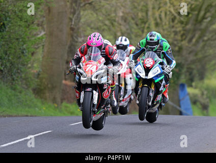 Davy Todd 100 Tandragee Road Rennen Stockfoto