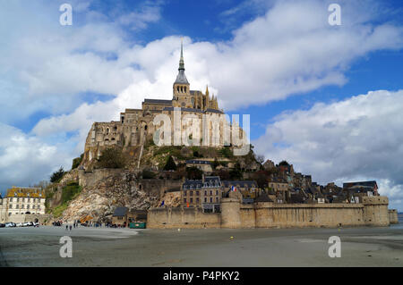 Mont Saint-Michel Stockfoto