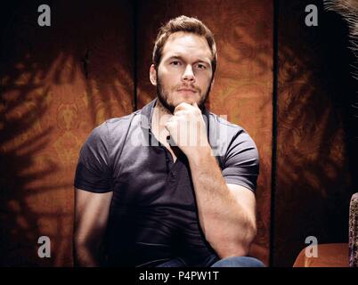 Original Filmtitel: JURASSIC WELT. Englischer Titel: JURASSIC WELT. Regisseur: COLIN TREVORROW. Jahr: 2015. Stars: CHRIS PRATT. Credit: AMBLIN ENTERTAINMENT/Album Stockfoto