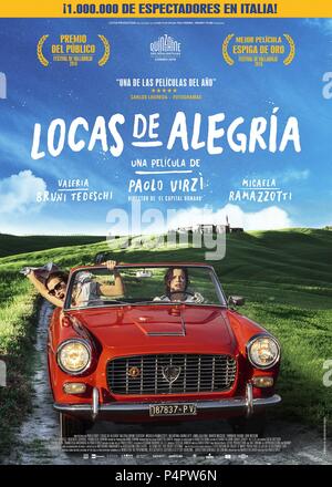 Original Film Titel: LA PAZZA GIOIA. Englischer Titel: wie verrückt. Film Regie: PAOLO VIRZI. Jahr: 2016. Quelle: LOTUS PRODUKTIONEN/MANNY FILME/RAI CINEMA/MIBAC/ELATOS/INDEFI/Album Stockfoto