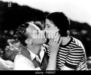 Original Film Titel: eine freie Seele. Englischer Titel: eine freie Seele. Film Regie: Clarence Brown. Jahr: 1931. Stars: Leslie Howard; Norma Shearer. Credit: MGM /Album Stockfoto