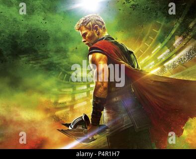 Original Film Titel: Thor: RAGNAROK. Englischer Titel: Thor: RAGNAROK. Film Regie: TAIKA WAITITI. Jahr: 2017. Stars: CHRIS HEMSWORTH IST. Credit: MARVEL STUDIOS / WALT DISNEY PICTURES/Album Stockfoto