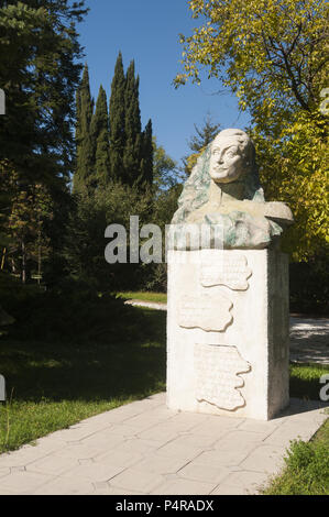 Georgien, Tsinandali, chavchavadze Immobilien, 13 c, Alexander Chavchavadze Memorial Stockfoto