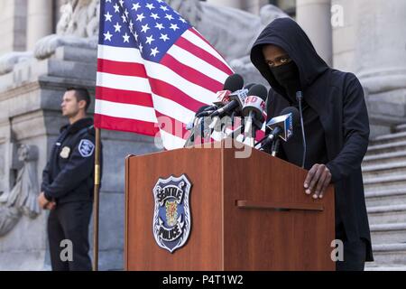 Original Film Titel: Death Note. Englischer Titel: Death Note. Regisseur: ADAM WINGARD. Jahr: 2017. Stars: LAKEITH STANFIELD. Credit: VERTIGO ENTERTAINMENT/Album Stockfoto