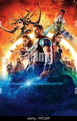 Original Film Titel: Thor: RAGNAROK. Englischer Titel: Thor: RAGNAROK. Film Regie: TAIKA WAITITI. Jahr: 2017. Stars: Anthony Hopkins; MARK RUFFALO; Cate Blanchett; IDRIS ELBA; CHRIS HEMSWORTH IST. Credit: MARVEL STUDIOS / WALT DISNEY PICTURES/Album Stockfoto