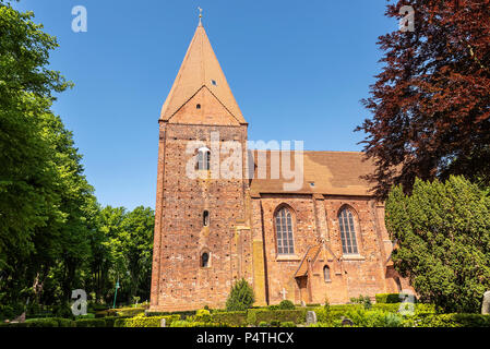 Kirche, Kirchdorf, Insel Poel, Mecklenburg-Vorpommern, Deutschland Stockfoto