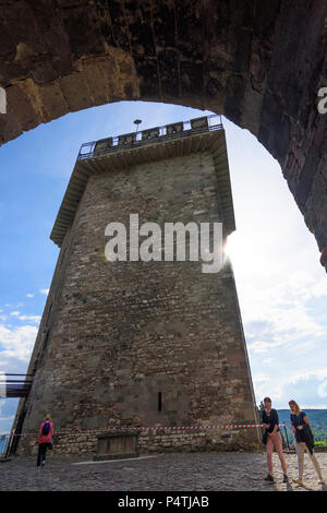 Visegrád (Plintenburg): Untere Schloss in Ungarn, Pest, Donauknie (Dunakanyar) Stockfoto