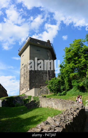 Visegrád (Plintenburg): Untere Schloss in Ungarn, Pest, Donauknie (Dunakanyar) Stockfoto