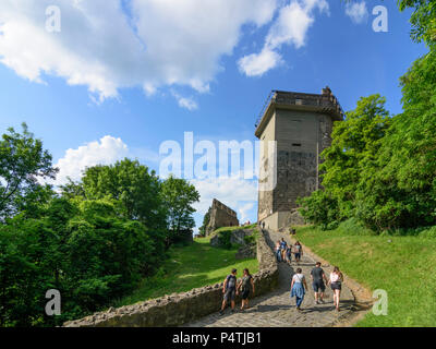 Visegrád (Plintenburg): Untere Schloss in Ungarn, Pest, Donauknie (Dunakanyar) Stockfoto