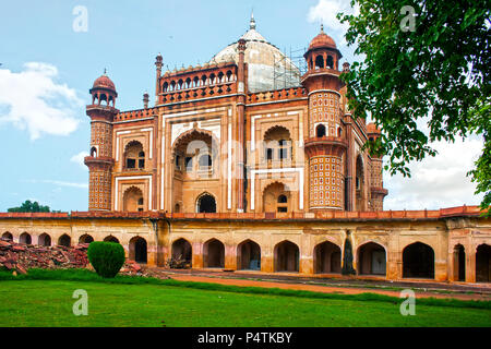Safdarjung Grab ist ein Sandstein und Marmor Mausoleum in Delhi Stockfoto