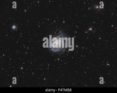 Messier 101 ist eine Spiralgalaxie befindet etwa 21 Millionen Lichtjahre entfernt im Sternbild Ursa Major. Es wurde erstmals am 27. März 1781 beobachtet Stockfoto