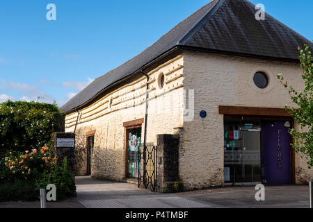 Die Zehntscheune Mönch Straße Abergavenny Monmouthshire Stockfoto