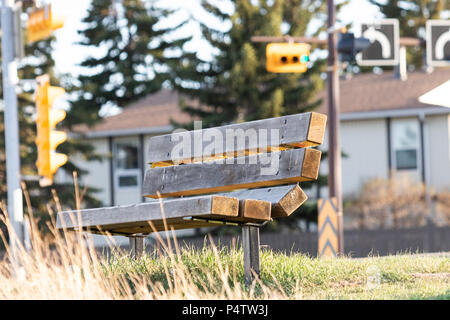 Parke Bank in der Stadt Stockfoto