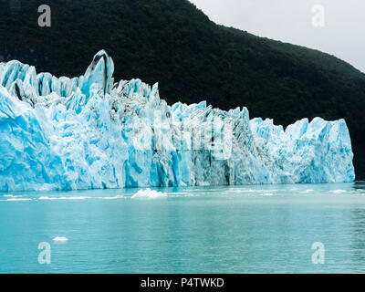 Argentinien, Patagonien, El Calafate, Puerto Bandera, Lago Argentino, Parque Nacional Los Glaciares, Estancia Cristina, Spegazzini Gletscher, Eisberg Stockfoto