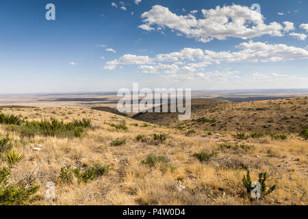 Chichuahuan Wüste von Carlsbad Caverns, New Mexico, USA Stockfoto