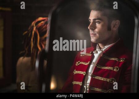 Original Film Titel: Der größte Showman. Englischer Titel: Der größte Showman. Regisseur: MICHAEL GRACEY. Jahr: 2017. Stars: Zac Efron. Quelle: 20th Century Fox/Album Stockfoto