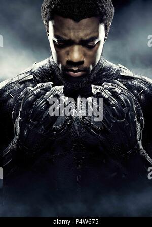 Original Film Titel: Black Panther. Englischer Titel: Black Panther. Regisseur: RYAN COOGLER. Jahr: 2018. Stars: CHADWICK BOSEMAN. Credit: MARVEL STUDIOS / WALT DISNEY PICTURES/Album Stockfoto