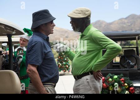 Original Film Titel: JUST GETTING STARTED. Englischer Titel: JUST GETTING STARTED. Regisseur: Ron Shelton. Jahr: 2017. Stars: Morgan Freeman; Tommy Lee Jones. Credit: BREITE GRÜNE BILDER/Ausdauer, Medien/Unterhaltung/Album Stockfoto