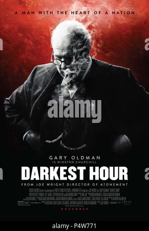 Original Film Titel: Darkest Hour. Englischer Titel: Darkest Hour. Regisseur: Joe Wright. Jahr: 2017. Credit: WORKING TITLE FILMS/Album Stockfoto