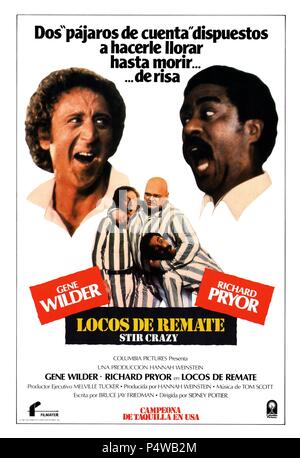 Original Film Titel: Rühren Sie verrückt. Englischer Titel: Rühren Sie verrückt. Regisseur: Sidney Poitier. Jahr: 1980. Quelle: Columbia Pictures/Album Stockfoto