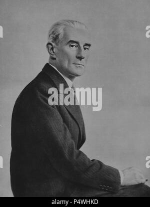 MAURICE RAVEL (1875-1937) - Setzer Frances. Ort: INSTITUTO DE COOPERACION IBEROAMERICANA, MADRID, SPANIEN. Stockfoto