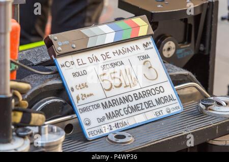 Beschreibung: TEMPORADA 1. Original Film Titel: EL DIA DE MAÑANA. Englischer Titel: EL DIA DE MAÑANA. Regisseur: Mariano Barroso. Jahr: 2018. Credit: MOD PRODUCCIONES/MOVISTAR +/ Album Stockfoto