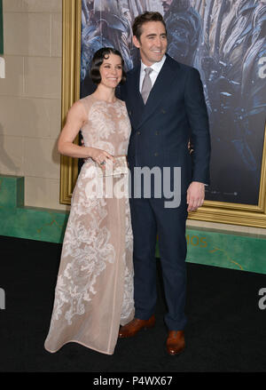 Evangeline Lilly, Lee Pace 045 an der Hobbit Schlacht der Fünf Heere Premiere auf der Dolby Theatre in Los Angeles. Evangeline Lilly, Lee Pace 045 Veranstaltung in Hollywood Leben - Kalifornien, Red Carpet Event, USA, Filmindustrie, Prominente, Fotografie, Bestof, Kunst, Kultur und Unterhaltung, Topix prominente Mode, Besten, Hollywood Leben, Event in Hollywood Leben - Kalifornien, Roter Teppich und backstage, Film Stars, TV Stars, Musik, Promis, Topix, Akteure aus dem gleichen Film, Cast und co Star zusammen. Anfrage tsuni@Gamma-USA.com, Kredit Tsuni/USA, 2015-Gruppe, TV und Movie c Stockfoto