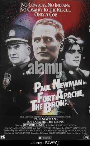 Original Film Titel: Fort Apache, die Bronx. Englischer Titel: Fort Apache, die Bronx. Regisseur: DANIEL PETRIE. Jahr: 1981. Quelle: 20th Century Fox/Album Stockfoto