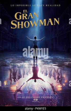 Original Film Titel: Der größte Showman. Englischer Titel: Der größte Showman. Regisseur: MICHAEL GRACEY. Jahr: 2017. Quelle: 20th Century Fox/Album Stockfoto