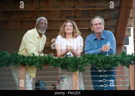 Original Film Titel: JUST GETTING STARTED. Englischer Titel: JUST GETTING STARTED. Regisseur: Ron Shelton. Jahr: 2017. Stars: Morgan Freeman; Tommy Lee Jones; Rene Russo. Credit: BREITE GRÜNE BILDER/Ausdauer, Medien/Unterhaltung/JACOBS, LEWIS/Album Stockfoto