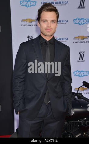 Sebastian Stan 276 Ankunft auf dem Captain America Premiere am El Capitan Theatre in Los Angeles. Sebastian Stan 276 - - - - - - - - - - - - - Red Carpet Event, Vertikal, USA, Filmindustrie, Prominente, Fotografie, Bestof, Kunst, Kultur und Unterhaltung, Topix Prominente Fashion/Vertikal, Besten, Event in Hollywood Leben - Kalifornien, Roter Teppich und backstage, USA, Film, Stars, Film Stars, TV Stars, Musik, Promis, Fotografie, Bestof, Kunst, Kultur und Unterhaltung, Topix, drei Viertel, vertikal, eine Person aus dem Jahr 2014, Anfrage tsuni@Gamma-USA.com Stockfoto