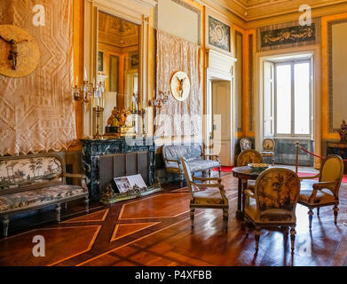 Italien Lombardia Monza Villa Reale - Vertretung Halle der Königlichen Familie Stockfoto