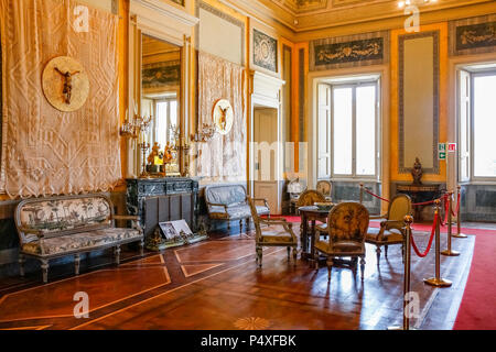 Italien Lombardia Monza Villa Reale - Vertretung Halle der Königlichen Familie Stockfoto