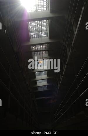 Précision de la ISLA DE ALCATRAZ. Interieur. San Francisco. Estado de Kalifornien. Estados Unidos. Stockfoto