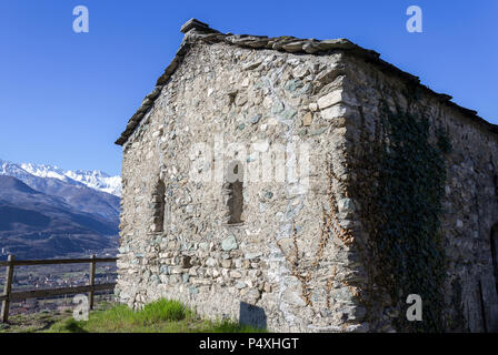 Chianocco in Valsusa Tal Stockfoto