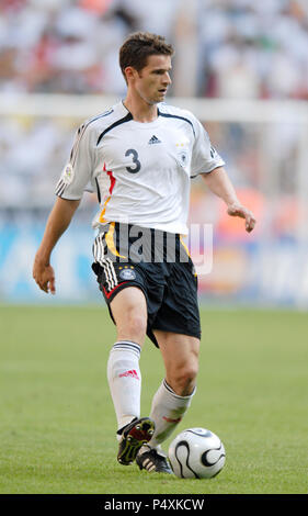 FIFA WM-Stadion MŸnchen, München, Deutschland 24.06.2006, FIFA WM 2006 Deutschland, runde 16, Deutschland vs Schweden 2:0------- Arne FRIEDRICH (GER) Stockfoto