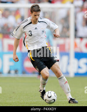 FIFA WM-Stadion MŸnchen, München, Deutschland 24.06.2006, FIFA WM 2006 Deutschland, runde 16, Deutschland vs Schweden 2:0------- Arne FRIEDRICH (GER) Stockfoto