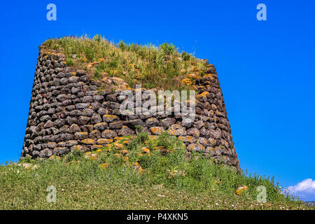 Italien Sardinien Anglona Nuraghe Paddaggiu in der Nähe von Castelsardo Stockfoto