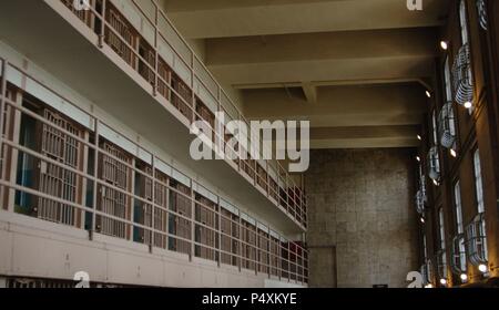 Précision de la ISLA DE ALCATRAZ. Interieur. San Francisco. Estado de Kalifornien. Estados Unidos. Stockfoto