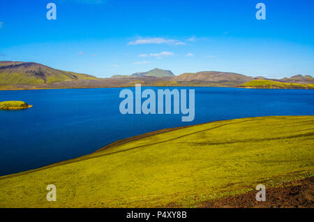 Landmannalaugar - tolle Landschaft in Island Stockfoto