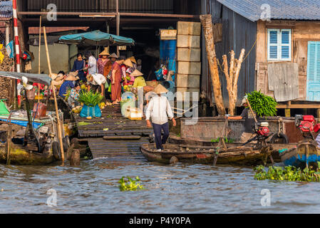 Mekong Delta in Vietnam. Stockfoto