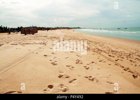 Strand, São Miguel do Gostoso, Rio Gande Norte, Brasilien tun Stockfoto