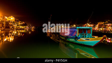 Hoi An - traditionelle Stadt in Vietnam. Stockfoto