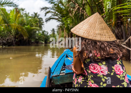 Mekong Delta in Vietnam. Stockfoto